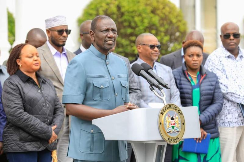 File image of President William Ruto.